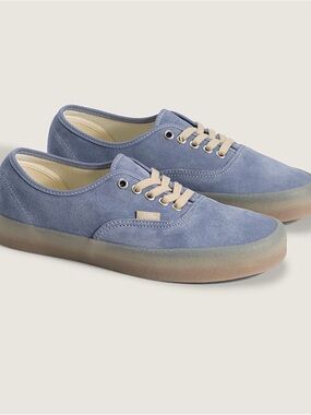 Vans 1966 Originals — Light Blue with Cream Laces, Light Gum Sole